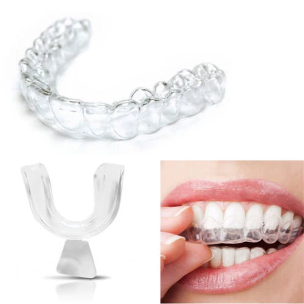 2PCS Silicone Evening Braces for Grinding Teeth Dental Sleep Aids