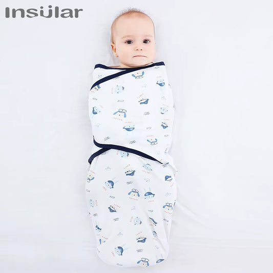 1Pc Baby Swaddle Wrap Soft Cocoon Baby Blankets Newborn Swaddle Wrap Warm Cotton Baby Bedding Blanket