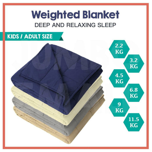 Kids Adult Size Weighted Blanket Heavy Gravity 2.2/3.2/4.5/6.