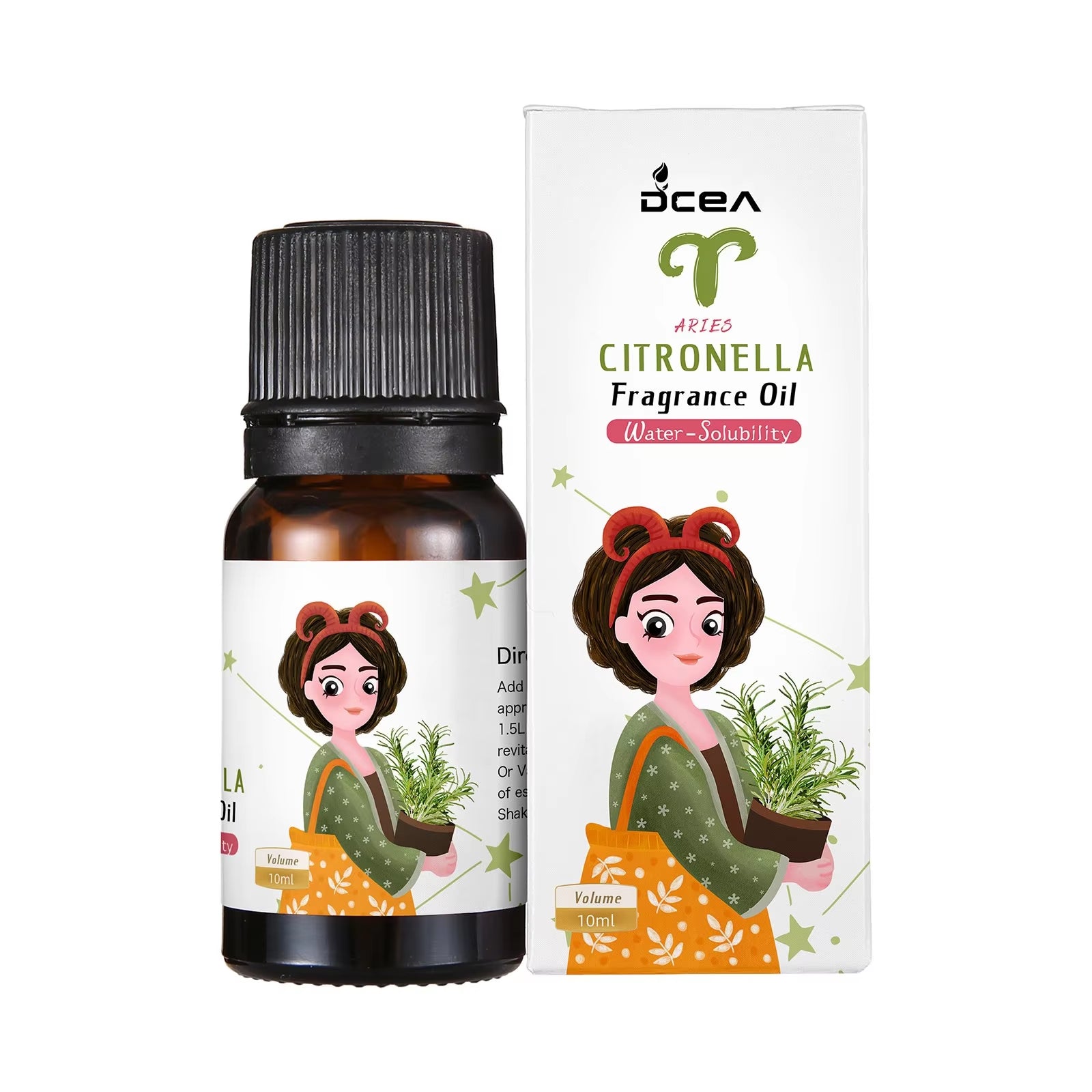 Essential Aromatherapy 100% Pure Therapeutic Grade Water Soluble Oil Aroma Car Yoga Aromatherapy Aroma Diffuser Oil 10Ml