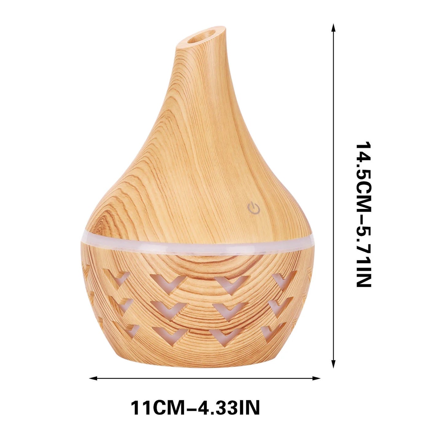 Essential Oil Diffuser, , 300Ml Humidifier, Diffusers for Home, LED Aroma Aromatherapy Humidifier, Diffusers for Essential Oils Large Room