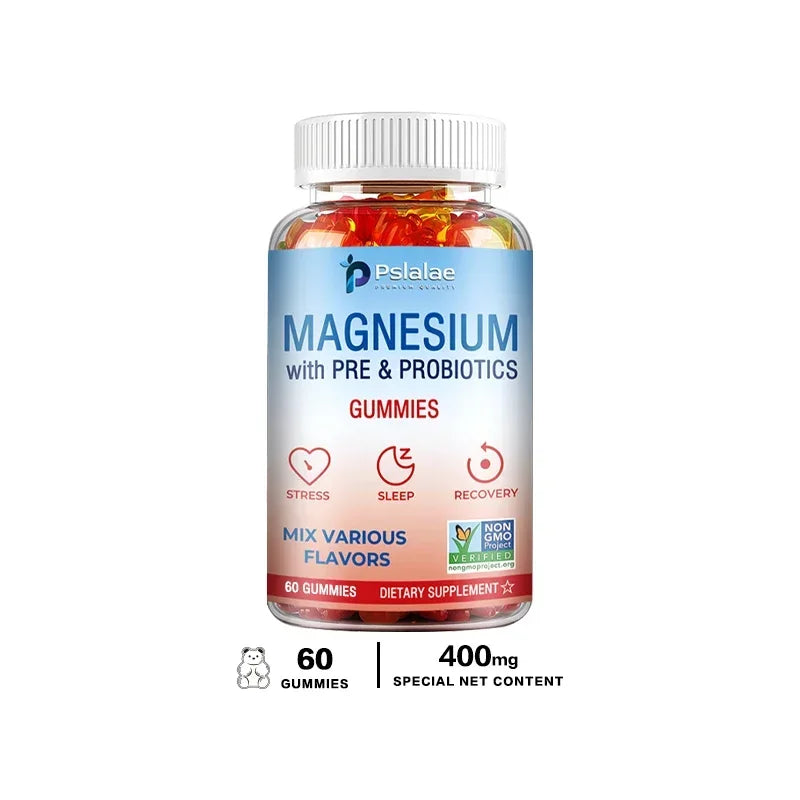Magnesium Citrate - Supports Bone and Heart Health, Muscle Relaxation, Boosts Energy Production, and Improves Sleep
