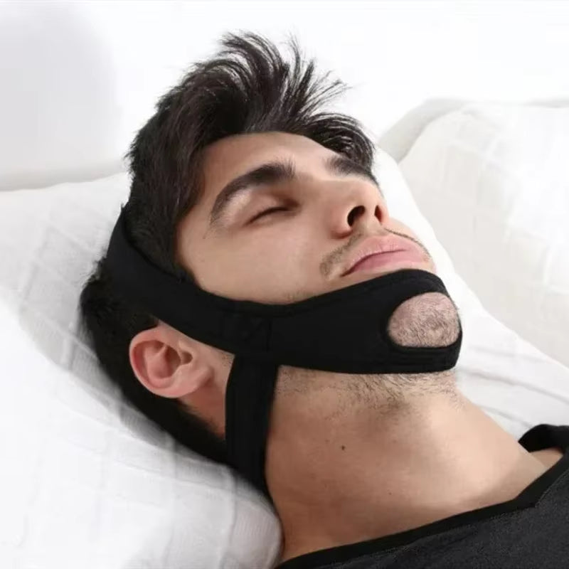 Neoprene anti Snore Stop Snoring Chin Strap Belt anti Apnea Jaw Solution Sleep Support Apnea Belt Sleeping Care Tools