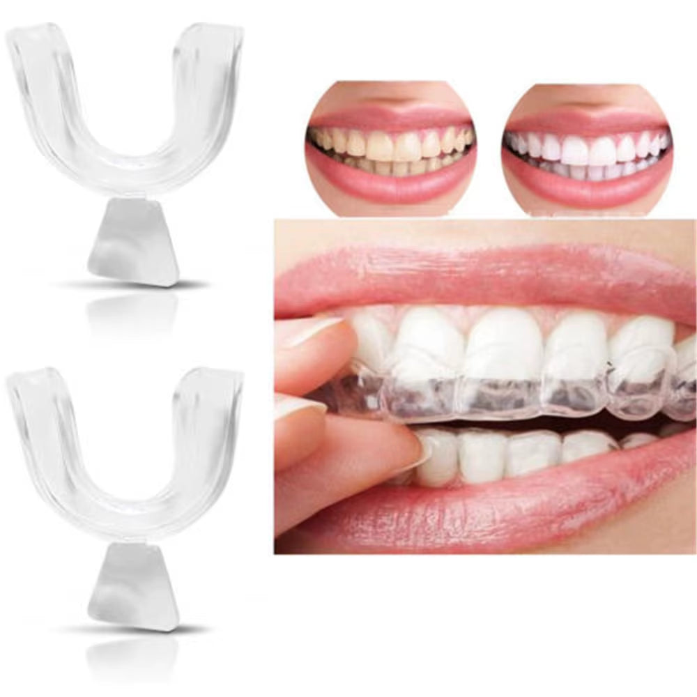 2PCS Silicone Evening Braces for Grinding Teeth Dental Sleep Aids
