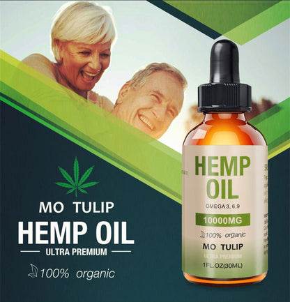 ✅✅Pure Hemp Organic Hemp Seed Oil 10000MG 30Ml Pain Relief, Anxiety Sleep-Au✅✅