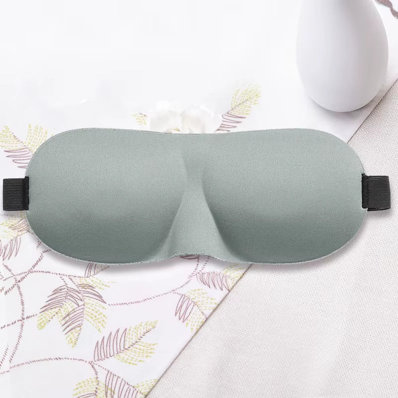 3D Sleeping Eye Mask Travel Rest Aid Eye Cover Patch Paded Soft Sleeping Mask Blindfold Eye Relax Massager