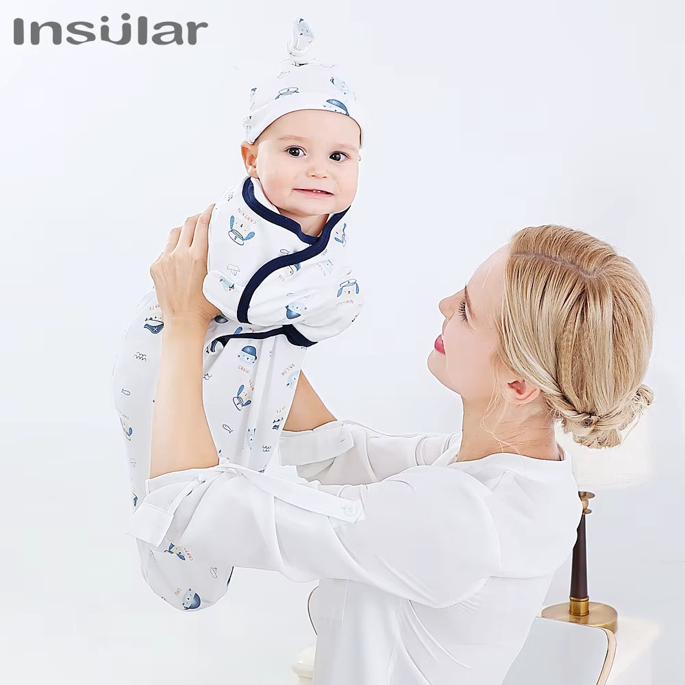 1Pc Baby Swaddle Wrap Soft Cocoon Baby Blankets Newborn Swaddle Wrap Warm Cotton Baby Bedding Blanket