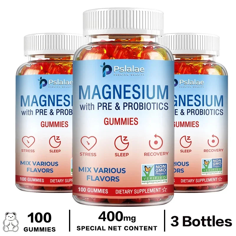 Magnesium Citrate - Supports Bone and Heart Health, Muscle Relaxation, Boosts Energy Production, and Improves Sleep