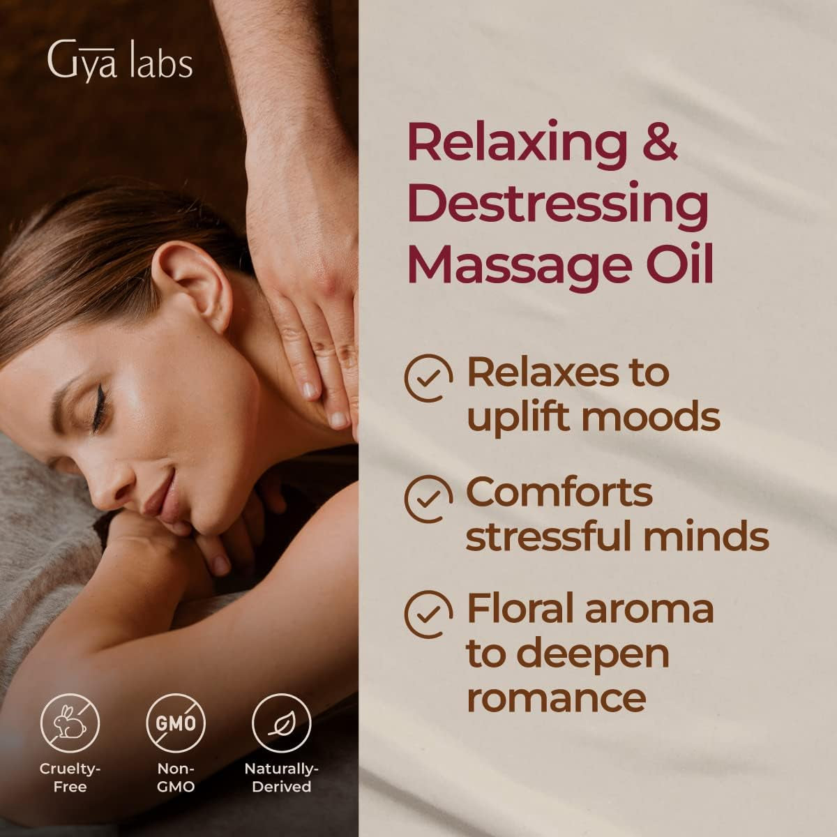 Relaxing & Destressing Massage Oil (200Ml) - Pack of 2