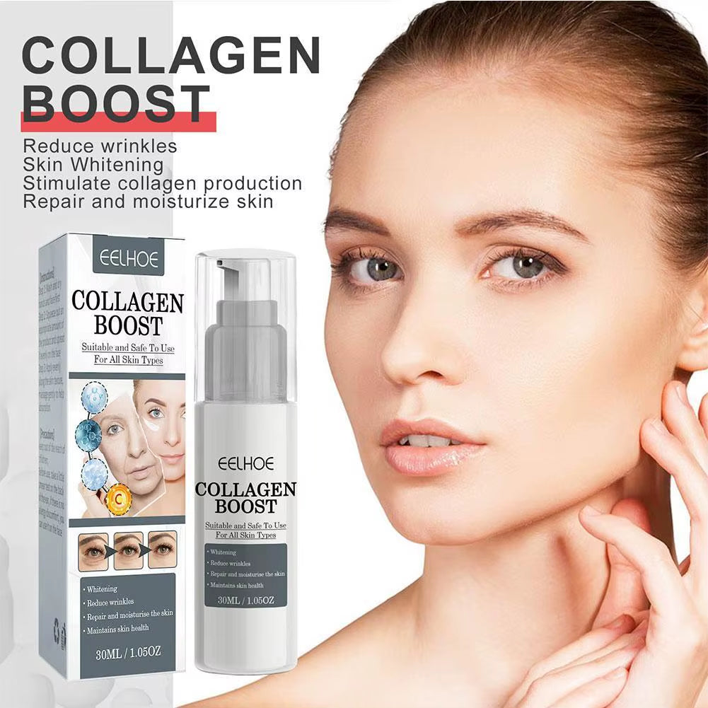 5/3/1Pcs Collagen Boost Serum Anti-Aging Dark Spot Corrector Anti-Wrinkle Face Cream Fade Fine Lines Women Skin Care 30Ml