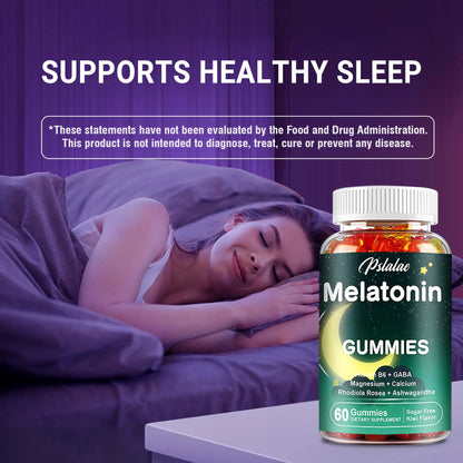 Melatonin Gummies - Helps Reduce The Time It Takes To Fall Asleep, Promote Rapid Sleep - 60 Gummies