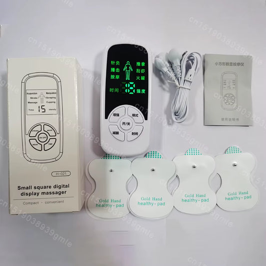 Ems Electric Muscle Therapy Stimulator 6 Modes Tens Unit Machine Meridian Physiotherapy Pulse Abdominal Prostate Body Massager