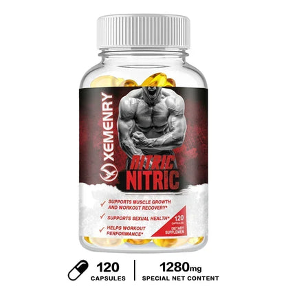 Nitric Oxide - Improve Exercise Performance, Promote Muscle Growth, and Promote Blood Flow and Circulation