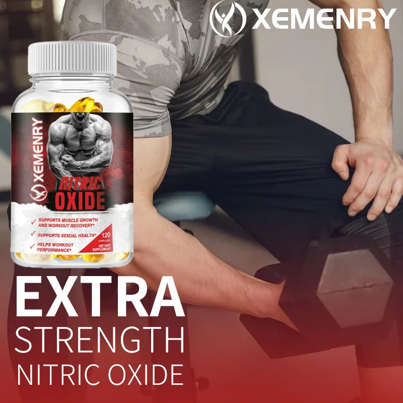 Nitric Oxide - Improve Exercise Performance, Promote Muscle Growth, and Promote Blood Flow and Circulation