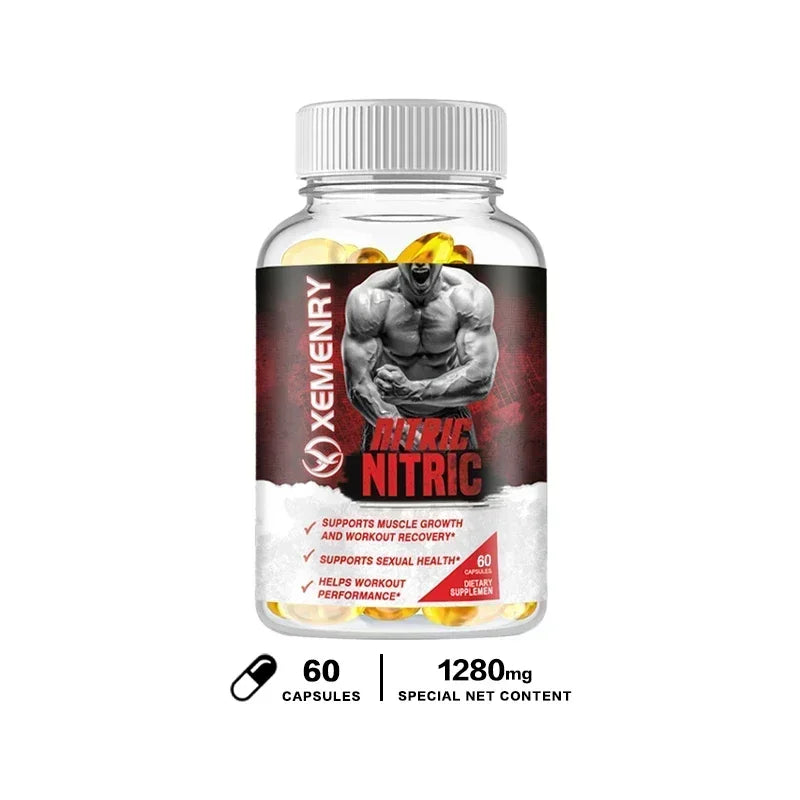 Nitric Oxide - Improve Exercise Performance, Promote Muscle Growth, and Promote Blood Flow and Circulation