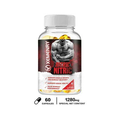 Nitric Oxide - Improve Exercise Performance, Promote Muscle Growth, and Promote Blood Flow and Circulation