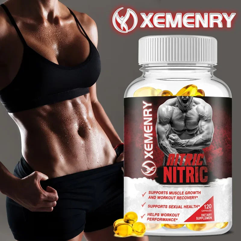 Nitric Oxide - Improve Exercise Performance, Promote Muscle Growth, and Promote Blood Flow and Circulation