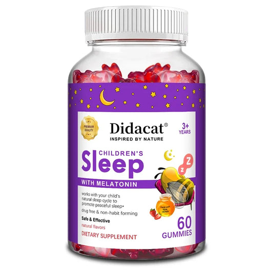 Sleep Gummies - with Melatonin, Help Children Fall Asleep Naturally, Combat Insomnia, Boost Immunity, and Improve Sleep