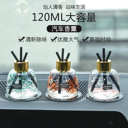 120ML Automotive Aroma. Car Aromatherapy Seat Type Fire Free Aromatherapy. Car Perfume. Freshen the Homecar Fragrance.