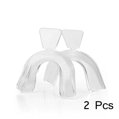 2PCS Silicone Evening Braces for Grinding Teeth Dental Sleep Aids