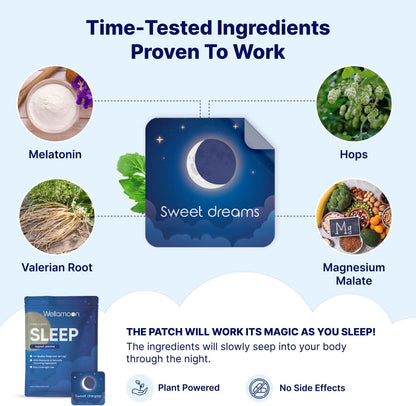 Sleep Support Patches for Adults Extra Strength | Better All Natural Cruelty Fre