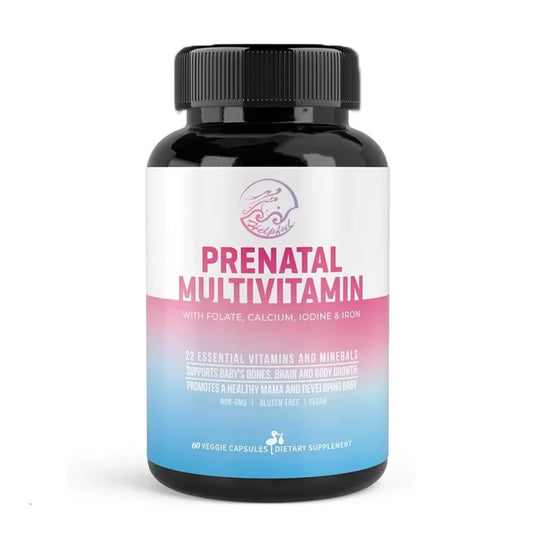 Prenatal Vitamins for Expectant Mothers | Non-GMO Formula with Calcium, Vitamin D2, C, Zinc, Iron, and Folate