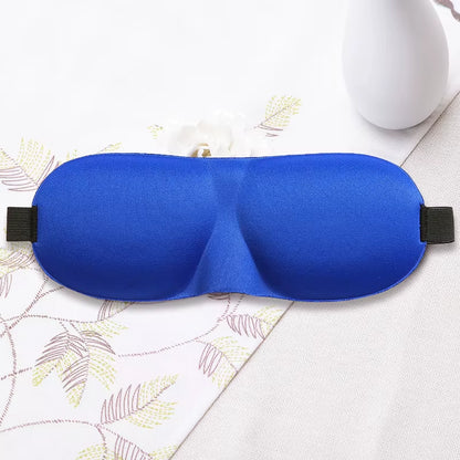 3D Sleeping Eye Mask Travel Rest Aid Eye Cover Patch Paded Soft Sleeping Mask Blindfold Eye Relax Massager