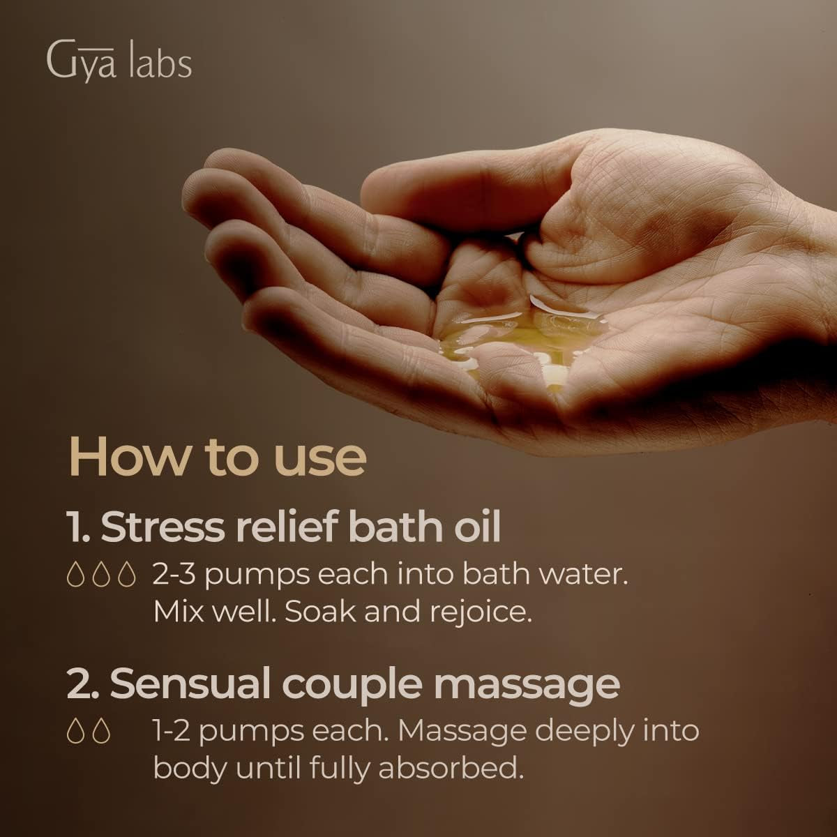 Relaxing & Destressing Massage Oil (200Ml) - Pack of 2