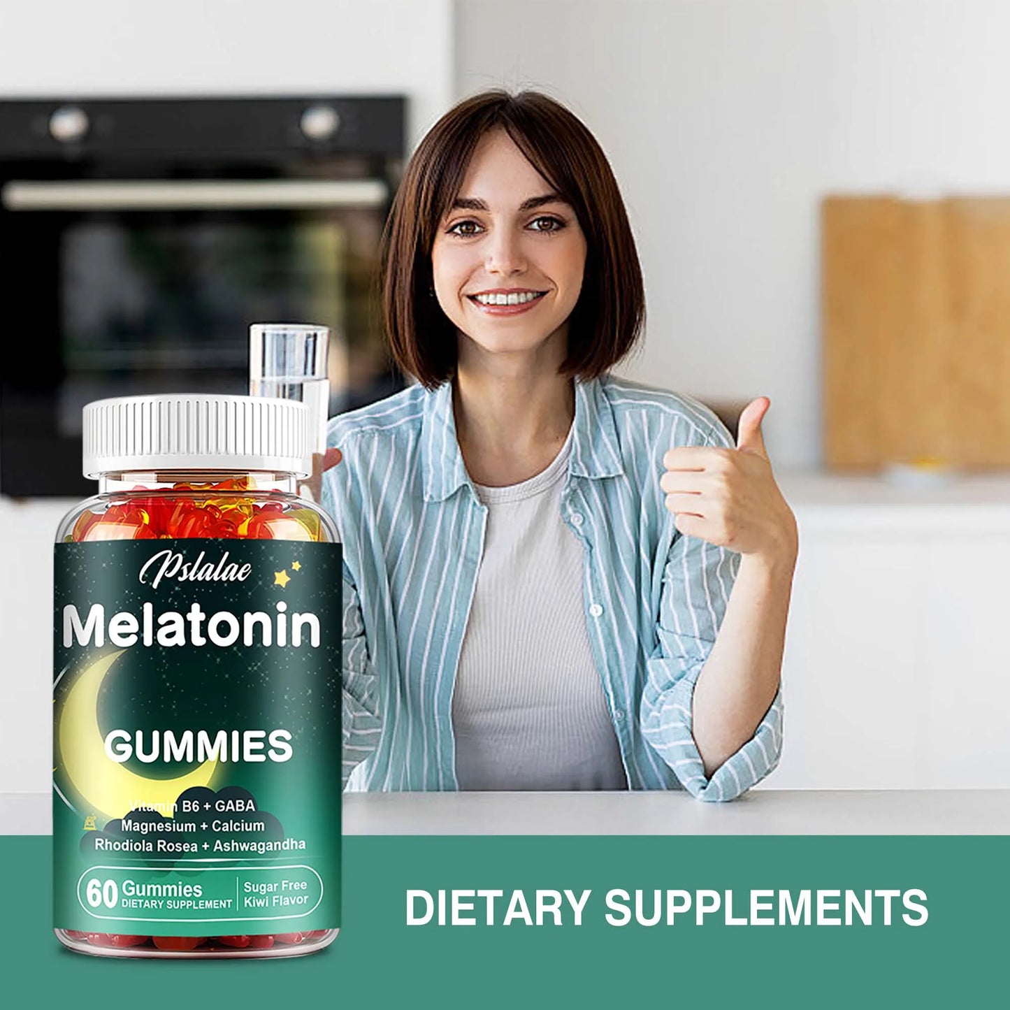 Melatonin Gummies - Helps Reduce The Time It Takes To Fall Asleep, Promote Rapid Sleep - 60 Gummies