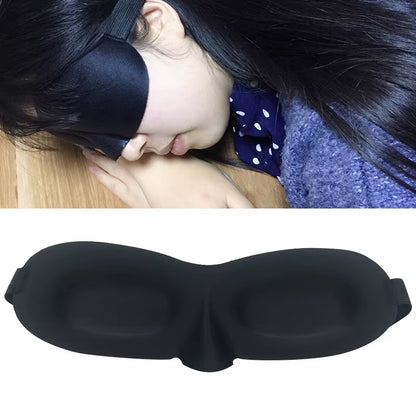 3D Sleeping Eye Mask Travel Rest Aid Eye Cover Patch Paded Soft Sleeping Mask Blindfold Eye Relax Massager